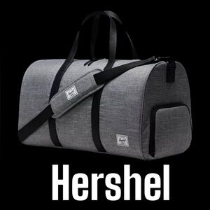 HERSHEL RAVEN CROSSHATCH DUFFEL (new)